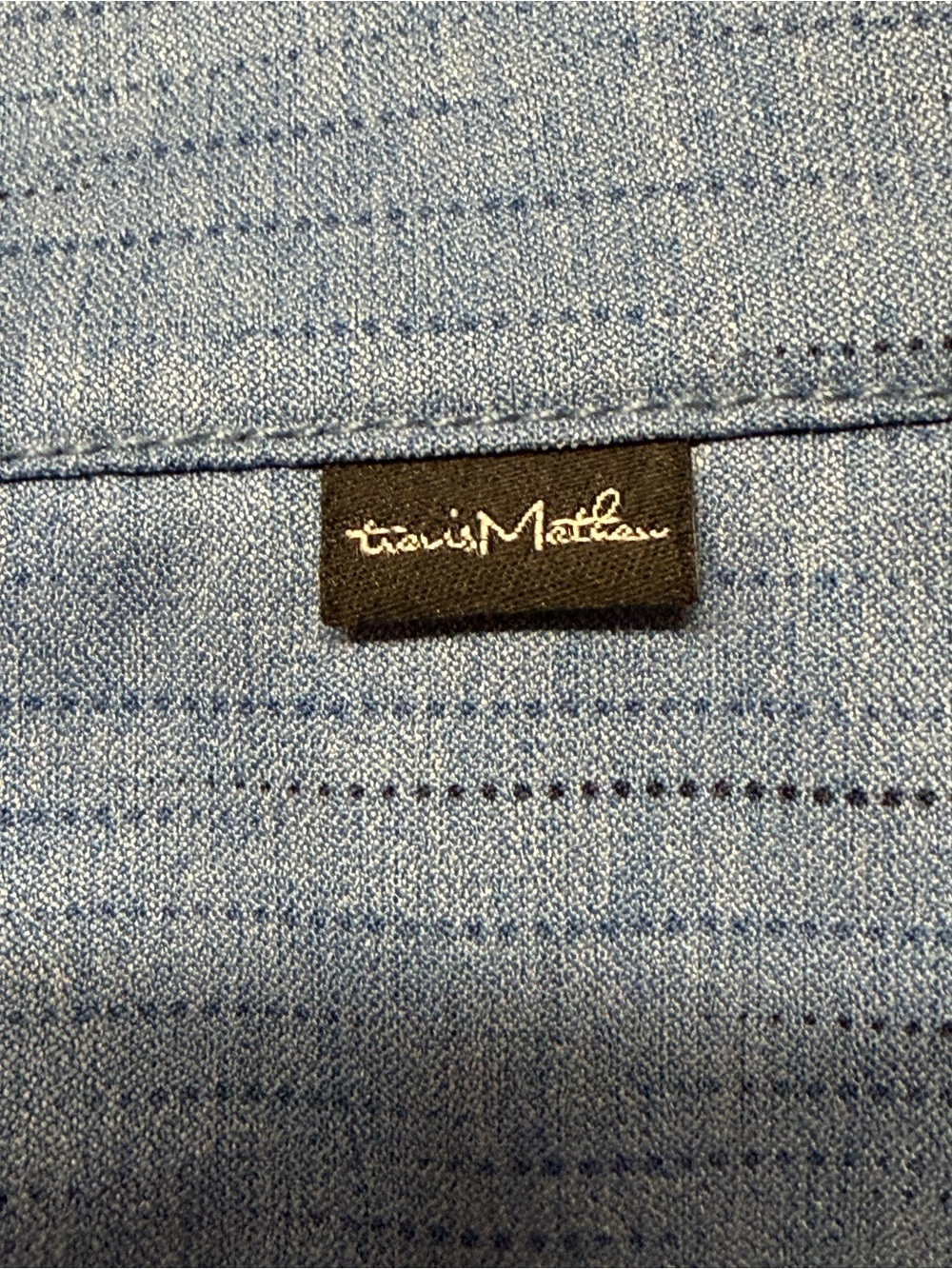Travis Mathew Sky Blue Flat-Front Men's Shorts - Picture 4 of 6